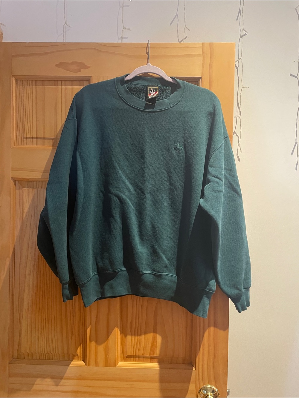jcpenney Dark Green Men's Crewneck Pullover